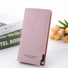 Long leather wallet with zipperWallets