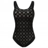 Hollow out one piece swimsuitBeachwear