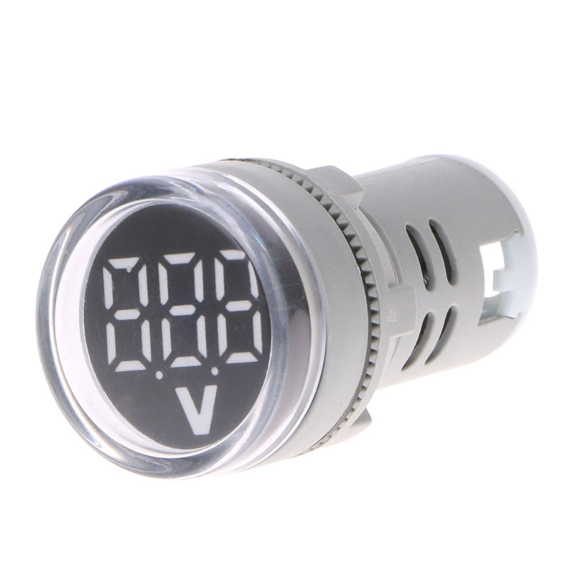 60-500V AC 22mm LED digital display - gauge voltage meter indicatorTools