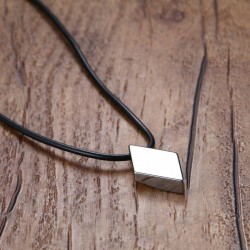 Tungsten carbide rhombus - necklaceNecklaces