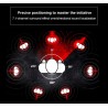 NiUB5 PC65 glowing gaming headset - 3D USB 7.1 PS4 headphones with noise cancelingEar- & Headphones