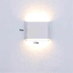 Modern 6W - 12W LED indoor - outdoor wall lamp waterproof IP65Wall lights