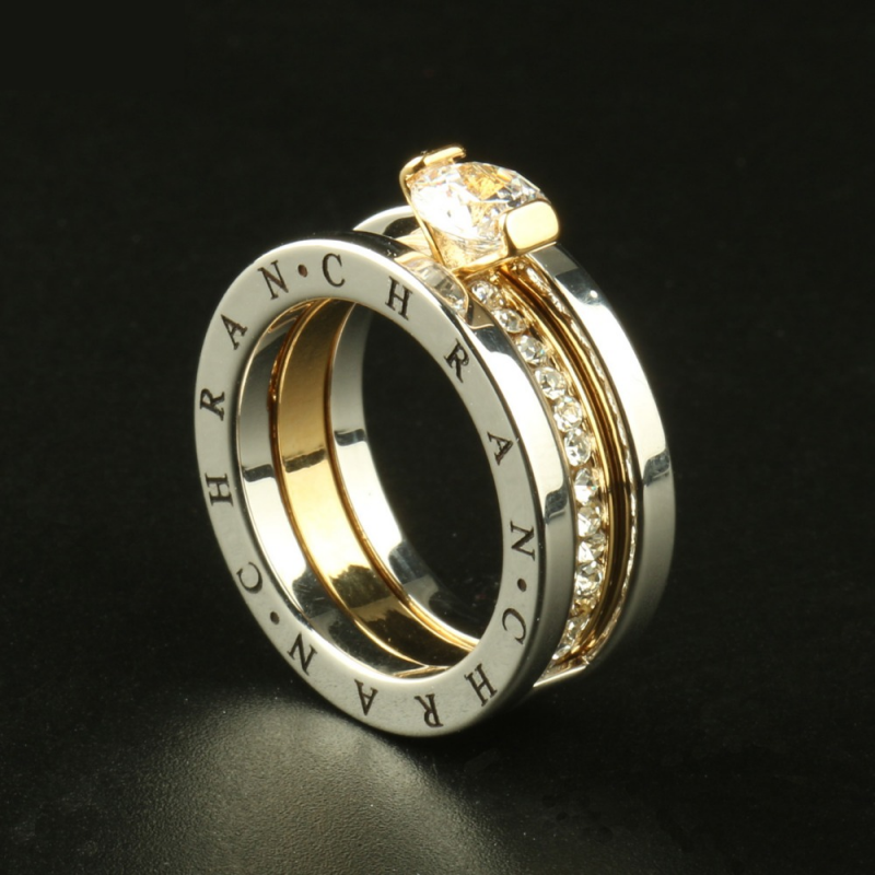 Elegant ring with Austrian crystalRings