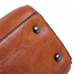 Luxury leather bag set incl purse 4 pcsSets