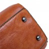 Luxury leather bag set incl purse 4 pcsSets