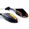Motorcycle mirrors - Led turn signal indicators 2 pcsMirrors
