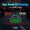 GEYIREN E350 OBD2 II HUD 5.8 Inch screen - overspeed alarm & fuel consumption - car displayDiagnosis