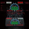 GEYIREN E350 OBD2 II HUD 5.8 Inch screen - overspeed alarm & fuel consumption - car displayDiagnosis
