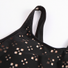 Hollow out one piece swimsuitBeachwear
