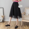 Fashion midi pleated skirtDresses