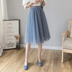 Fashion midi pleated skirtDresses