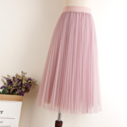 Fashion midi pleated skirtDresses