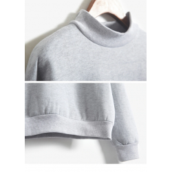 Warm velvet sweatshirt with long sleeveHoodies & Jumpers