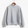 Warm velvet sweatshirt with long sleeveHoodies & Jumpers