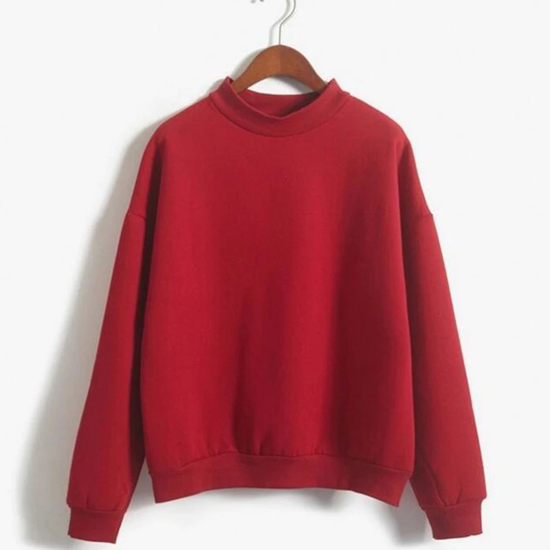 Warm velvet sweatshirt with long sleeveHoodies & Jumpers