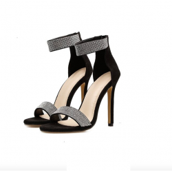 Elegant crystal high heels sandalsSandals