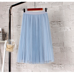 Fashion midi pleated skirtDresses