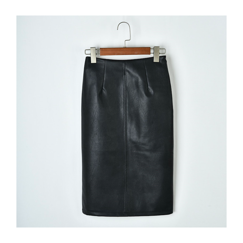 Elegant leather midi skirtDresses Elegant leather midi skirtDresses