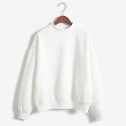 Warm velvet sweatshirt with long sleeveHoodies & Jumpers