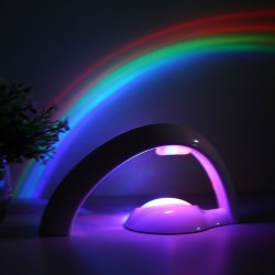 LED colorful rainbow projector - night lightLights & lighting