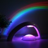 LED colorful rainbow projector - night lightLights & lighting