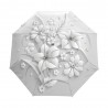 Fully automatic umbrella with 3D floral print - UV protectionOutdoor & Camping