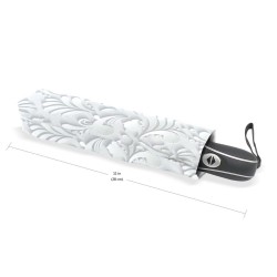 Fully automatic umbrella with 3D floral print - UV protectionOutdoor & Camping