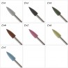 Silicone bullet head nail drill for manicure & pedicureNail drills