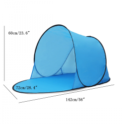 Portable waterproof camping & beach automatic tentTents