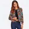 Elegant jacket with floral printJackets