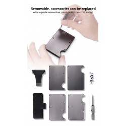 Mini credit card holder - metal walletWallets