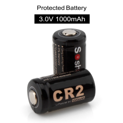 CR 2 - 3V 1000mAh battery 2 piecesBattery
