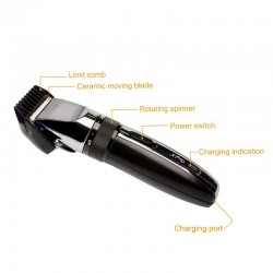 Electric hair clipper trimmer - rechargeable - cordless - adjustable lengthsHair trimmers