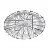 Foldable strainer - stainless steel mesh cooking basketKitchen