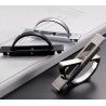 Hidden furniture handle with screws - stainless steelFurniture