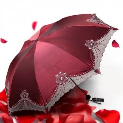 Rain umbrella with lace - UV protectionOutdoor & Camping