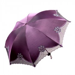Rain umbrella with lace - UV protectionOutdoor & Camping