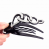 Elegant hair pin with crystalsHair clips
