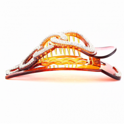 Elegant hair pin with crystalsHair clips
