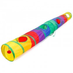 Colorful tunnel for pets - collapsible tubeToys