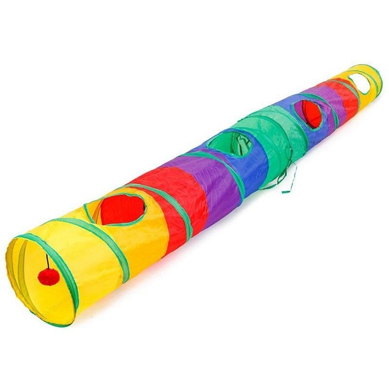 Colorful tunnel for pets - collapsible tubeToys