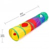 Colorful tunnel for pets - collapsible tubeToys