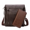 Fashionable leather crossbody & shoulder bag with wallet*Bags