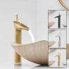 Modern bathroom water faucetFaucets