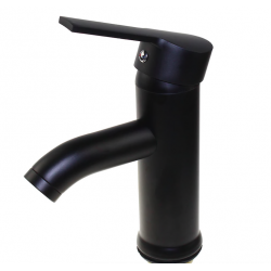 Black stainless steel basin faucetFaucets