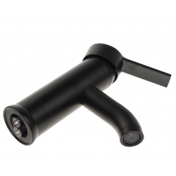 Black stainless steel basin faucetFaucets