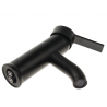 Black stainless steel basin faucetFaucets