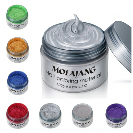 Hair color wax - one time hair styling - modeling pasteHair