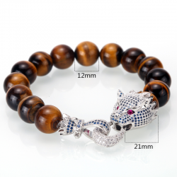 Crystal dragon - bracelet with beads stoneBracelets