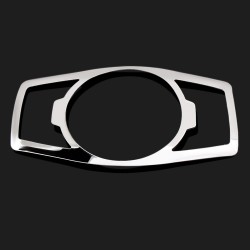 Stainless steel headlight switch cover for Ford Focus 3 MK3/4 Kuga Escape Explorer Mondeo MustangStyling parts
